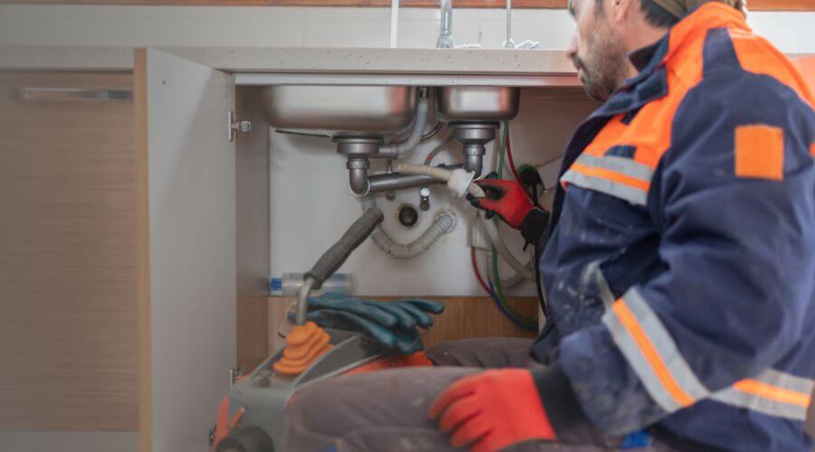 Professional slab leak plumber services in Kingman, ME